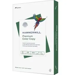 Hammermill Premium Color Copy Paper 28 lbs. 8.5" x 11" Photo White 102450