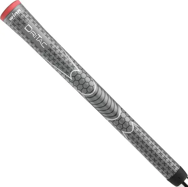 Winn Dri-Tac Golf Grip (Standard, Gray, 5DT-DG) NEW