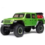 SCX24 Jeek Gladiator Rock Crawler 4-Wheel Drive, Ready to Run, Green