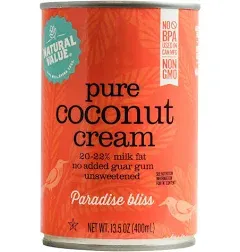 Natural Value Organic Coconut Cream