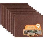 Furniture Pads Set of 9 Self Adhesive Furniture Felt Pads 8&#034; x 6&#034; x 1/5&#034; Cutt...