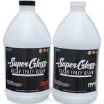 1 Gallon Bottle Super Gloss Epoxy Resin UV Stable Glass Like Finish Easy Mixing