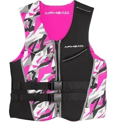 KWIK TEK AIRHEAD CAMO COOL WOMEN&#039;S KWIK-DRY NEOLITE VEST PINK 15003-07-B-PI