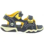 Timberland Toddler Adventure Seeker 2-Strap Sandals, Navy|Yellow, Solid