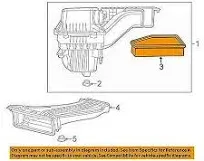 Genuine Mopar Air Filter 68235291AB