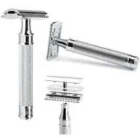 Muhle Traditional R89 Chrome Safety Razor (Closed Comb)