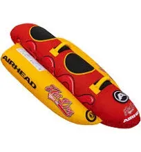 Airhead Double Hot Dog Towable 2 Rider Tube for Boating