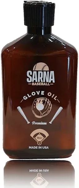 Sarna Baseball Softball Glove Oil - Use on Baseball Gloves, Softball Mitts ...