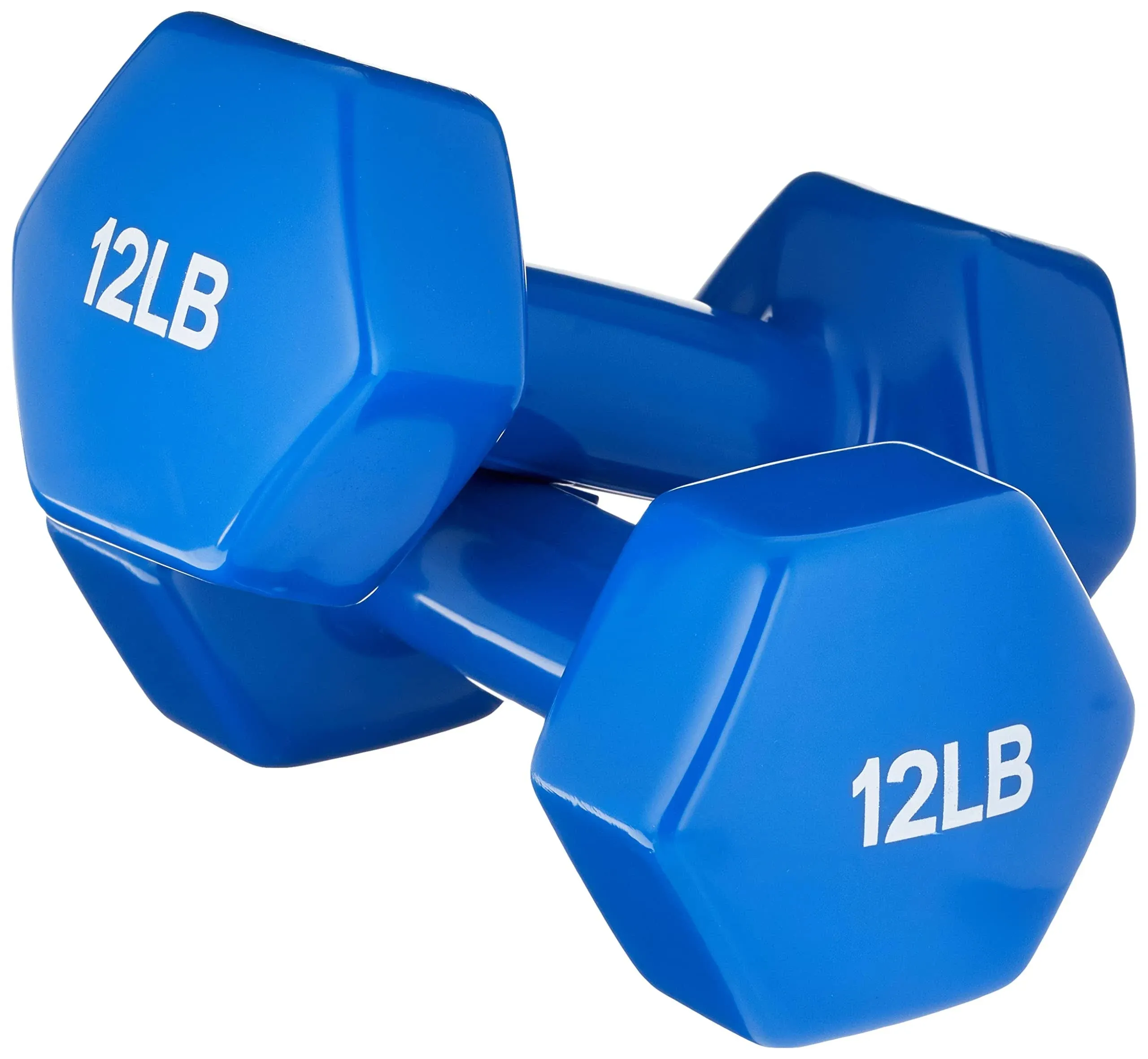 Amazon Basics Vinyl Coated Dumbbell Hand Weights