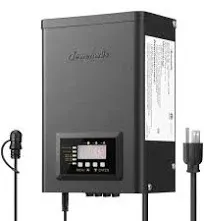 DEWENWILS Low Voltage 300 Watt Metal Landscape Lighting Transformer with Photocell and Timer