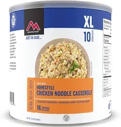 Mountain House Freeze-Dried Homestyle Chicken Noodle Casserole - #10 Can