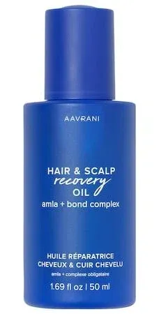 AAVRANI Hair and Scalp Recovery Pre-Wash Oil for Strengthening and Frizz Control 1.7 oz