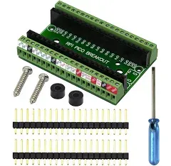 Ultra-Small RPi Pico Terminal Block Breakout Board Module, for Raspberry Pi Pico