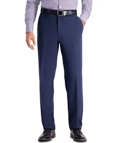 Haggar Men's Stretch Travel Performance Tailored Fit Suit Pants