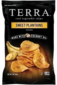 Terra, Echte Gemüsechips, Kochbananen, süß, 141 g (5 oz.)