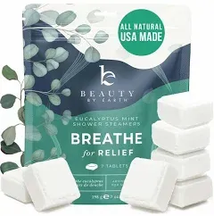 Eucalyptus Mint Shower Steamers Aromatherapy Shower Bombs 7 Tablets