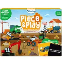 Skillmatics Floor Puzzle & Game Piece & Play Construction Site Jigsaw & Toddler Puzzles