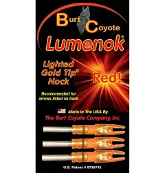 Lumenok GT Nock (3-Pack), Orange