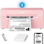 Bluetooth Thermal Shipping Label Printer, 4x6 Wireless Thermal Label Printer for