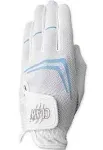 CaddyDaddy Claw Women’s Golf Glove - Breathable, Superior Fit, Long Lasting (Worn On Right Hand, White, Medium/Large)