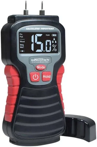 AccuMASTER Duo Pro Pin & Pinless Moisture Meter