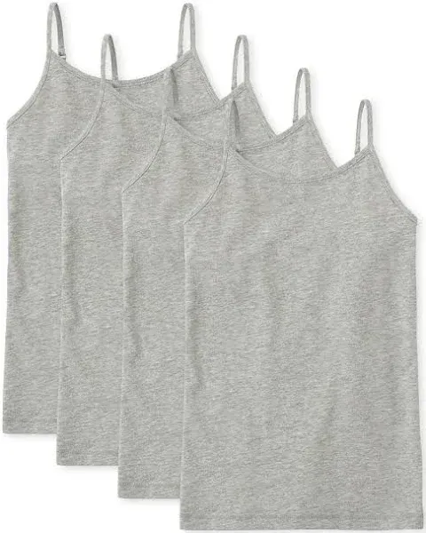 The Children’s Place Girls Basic Cami 4-Pack - Multi Color.  S/P. (5/6)