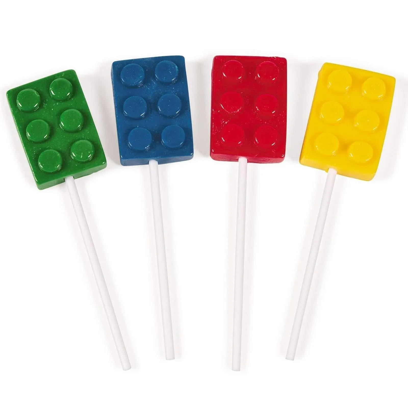 Color Brick Suckers (12)