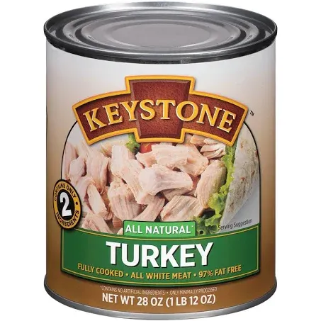 Keystone Meats All Natural Canned Turkey