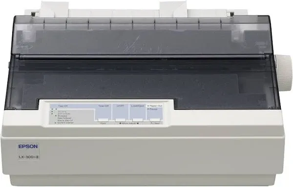 C11C395021 - Epson LQ300+ 300 char/sec 24-Pin Dot Matrix Printer ()