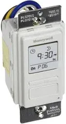 Honeywell Home Pls750c1000 Program 7-Day Wall Switch,Solar Timetabl