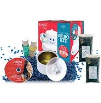 Cirepil - Waxing Kit - At Home Introduction Kit - Heater, Blue wax Beads, Pre & Post products & an Empty Tin - The Best Temperature for your Cirepil Wax