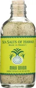 Maui Onion Hawaiian Sea Salt Blend - 4 ounce bottle