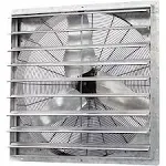 iLIVING ILG8SF36S Wall-Mounted Single Speed Shutter Exhaust Fan, 36"