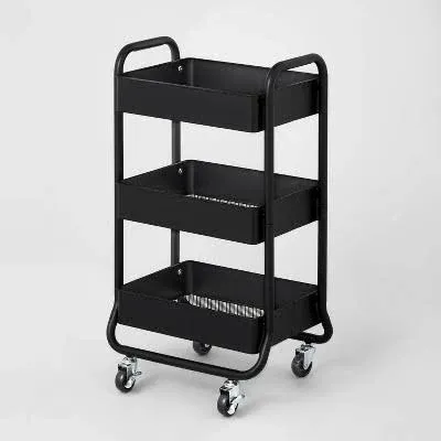 Brightroom 3 Tier Metal Utility Cart