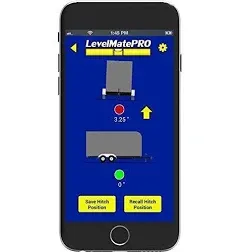 LogicBlue Technology LevelMatePRO Wireless Vehicle RV Leveling System - Paten...