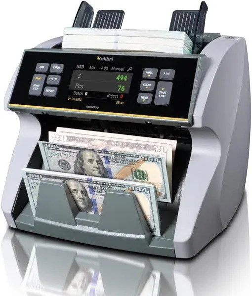 Kolibri KBR-1500 V2 Mixed Bill Counter V2