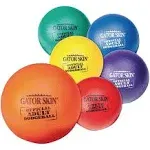 Gator Skin Official Adult Dodgeball 6-Color Set (Pack of 6)