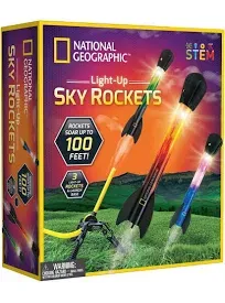 National Geographic Light-Up Air Rockets Kit