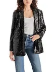 Steve Madden Apparel Women's Regular Imann Blazer, Black