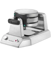 Double side-by-side, Commercial Belgian Waffle Maker EA