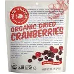 Made in Nature, Organic Dried Cranberries, Ripe &amp; Ready Supersnacks, 12 oz (340