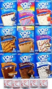 9 Pack! The Ultimate Pop Tarts Variety Pack 9 Flavors - Bundle of 9 Boxes, 1 of