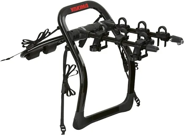 FullBack 3 Premium Trunk Bike Rack, Holds 3 Bikes, Tool-Free Installation