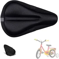 Liyamobu Kids Gel Bike Seat Cushion Cover for Boys & Girls