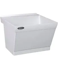 Mustee 17W Wall Mount Utilatub Laundry Tub