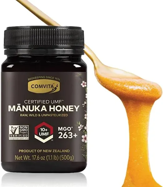 Comvita Certified UMF Manua Honey - Raw, Wild, &amp; Unpasteurized - 17.6oz