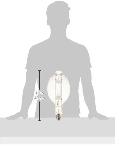 Plusrite MH1500/HBU/MOG 10301500W Metal Halide M48/E Light Bulb