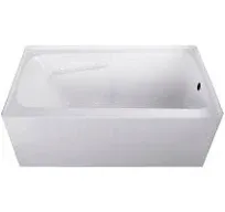 Aqua Eden VTAP543023R 54-Inch Acrylic Alcove Tub with Arm Rest and Right Hand...