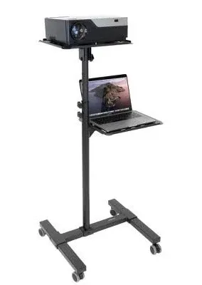 Mount-It! Portable Height Adjustable Laptop &amp; Projector Stand