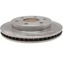 ACDelco Silver 18A925A (19241877) Non-Coated Front Disc Brake Rotor